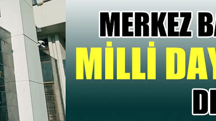 MERKEZ BANKASINDAN DAYANIŞMAYA DESTEK