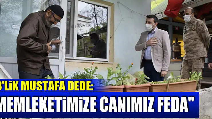 Emekli maaşını kampanyaya bağışlayan 88'lik Mustafa dede: 'Memleketimize canımız feda'
