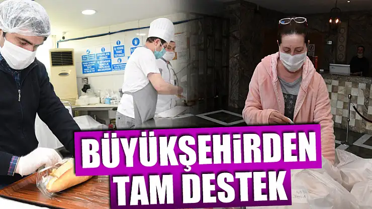 Samsun Büyükşehir Belediyesi'nden sağlık çalışanlarına tam destek