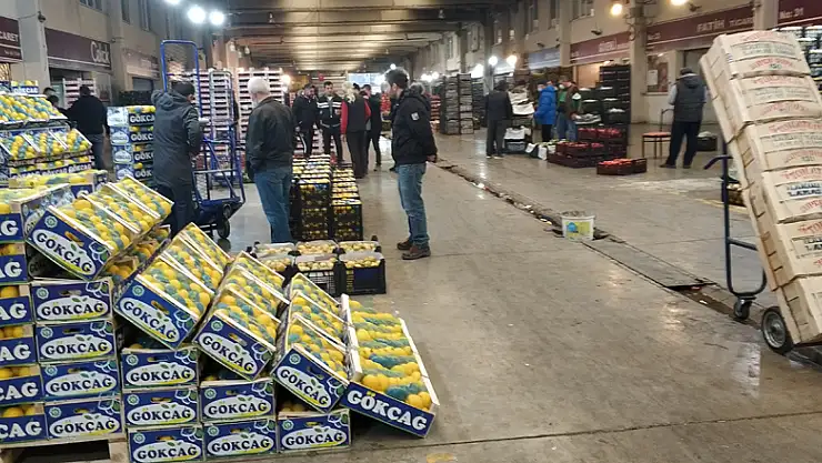 Samsun sebze ve meyve halinde bugünkü fiyatlar