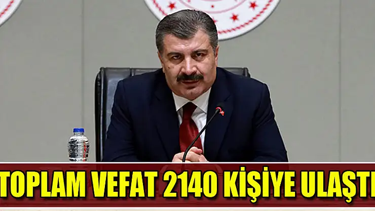 Sağlık Bakanlığı: 'Son 24 saatte korona virüsten 123 kişi hayatını kaybetti'