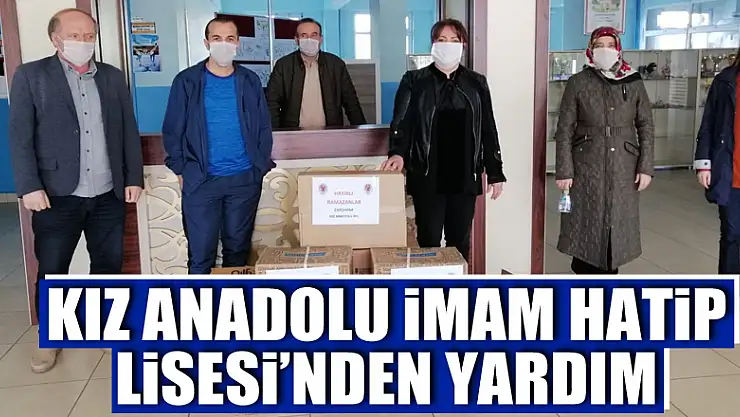 Öğretmen ve velilerden ihtiyaç sahiplerine yardım kolisi