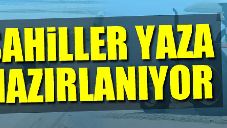 Samsun sahilleri yaza hazırlanıyor