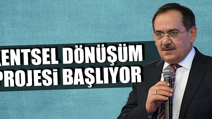 Canik'te kentsel dönüşüm projesi mayıs ayında başlıyor