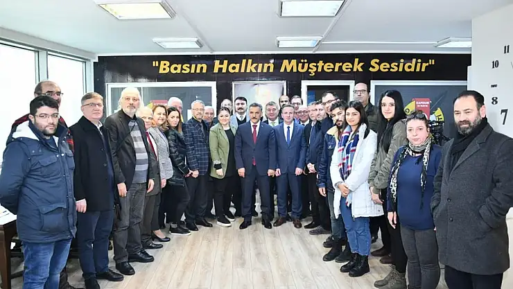 Vali Kaymak'tan basın çalışanlarına takdir ve teşekkür 