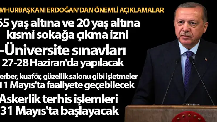Cumhurbaşkanı Erdoğan'dan önemli açıklamalar