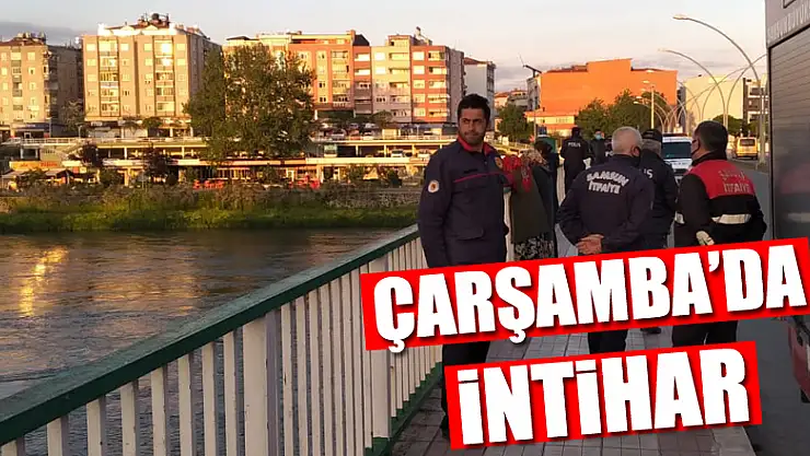 Çarşamba'da intihar