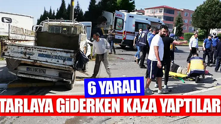 Samsun-Ordu Karayolu'nda kaza: 6 yaralı