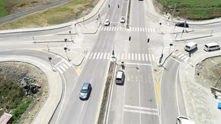 AFAD Kavşağı yeniden düzenlendi