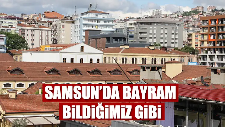 Samsun'da bayram sabahı silahla tehlike saçtılar 