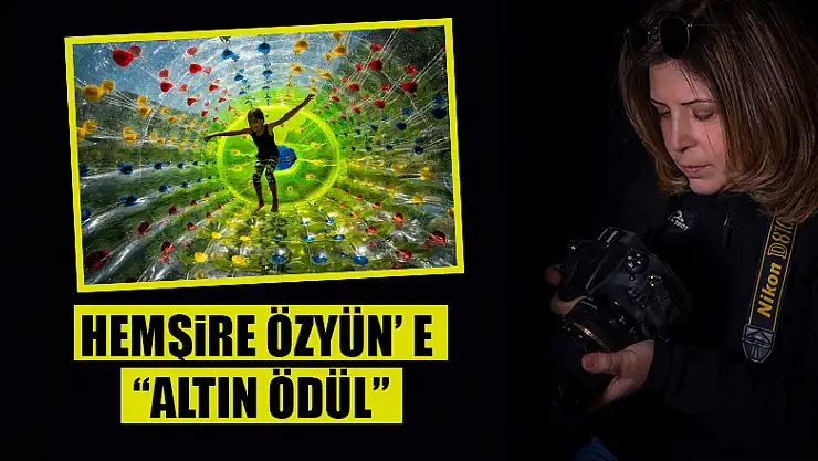 Hemşire Özyün' e 'Altın Ödül'