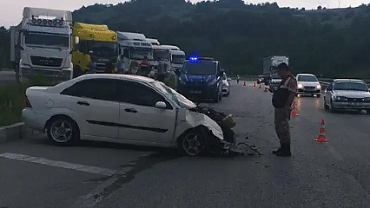 Samsun'da trafik kazası: 3 yaralı