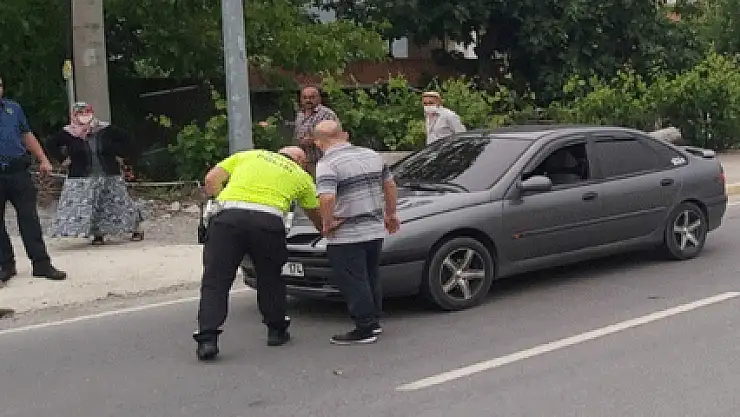 Samsun'da otomobilin çarptığı çocuk ağır yaralandı