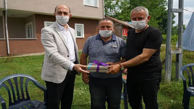 Termeli fedakar baba 'yılın babası' ilan edildi