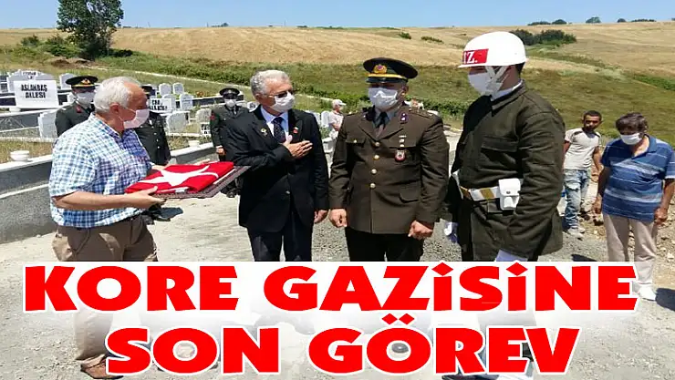 Kore gazisine son görev