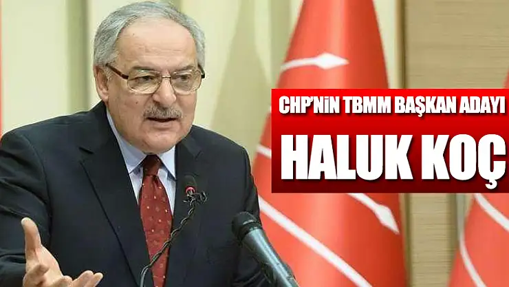 CHP'NİN TBMM'DE ADAYI HALUK KOÇ