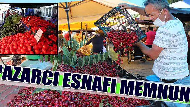 Pazarda herkes memnun