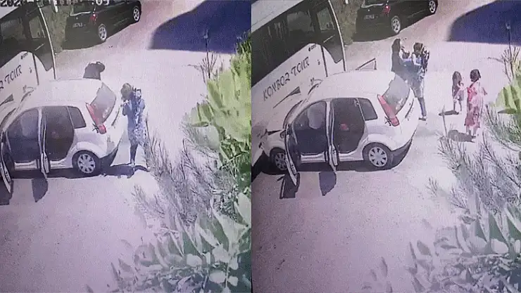 Samsun'da 6 kişinin yaralandığı kaza kamerada