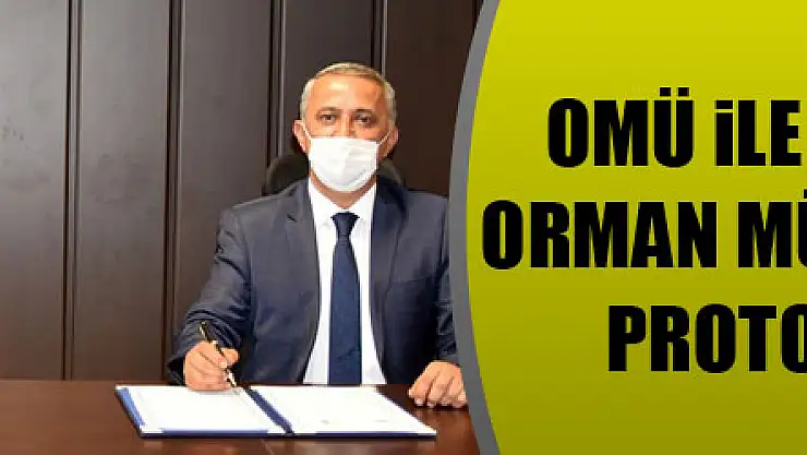 OMÜ ile Samsun Tarım ve Orman Müdürlüğü iş birliği protokolü imzalandı