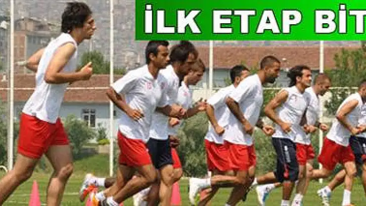 Samsunspor ilk etabı tamamladı