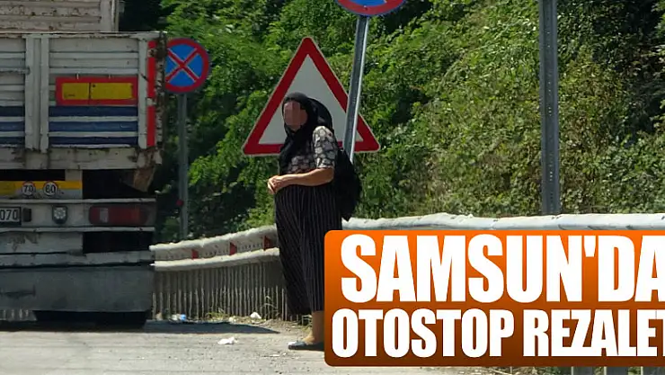 Samsun'da otostop rezaleti