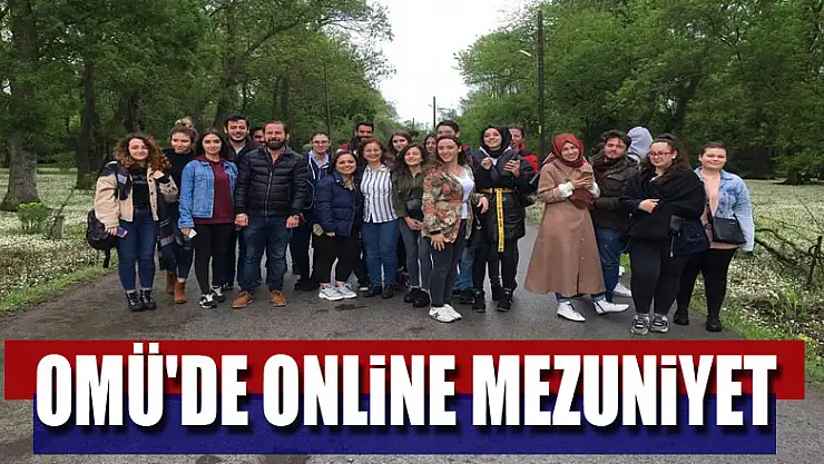 OMÜ'de online mezuniyet