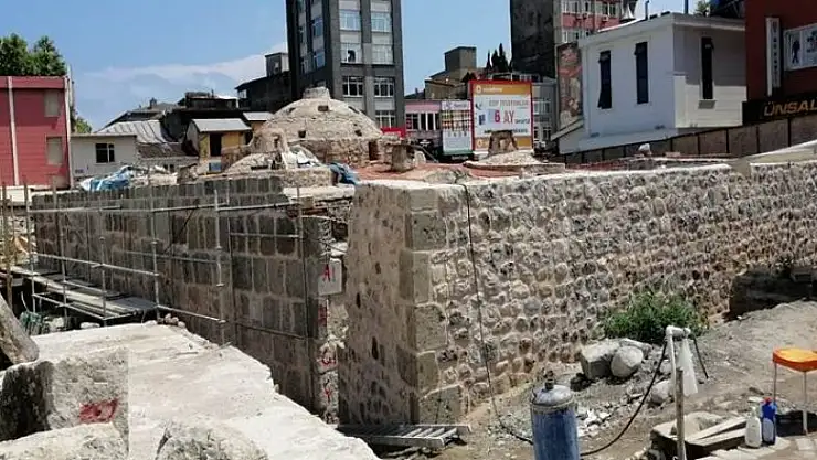 Şifa Hamamı yüzde 60 tamam 