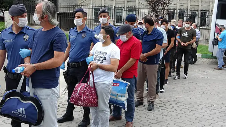 Samsun'da FETÖ'nün yeni yapılanması operasyonunda 35 kişi adliyeye sevk edildi