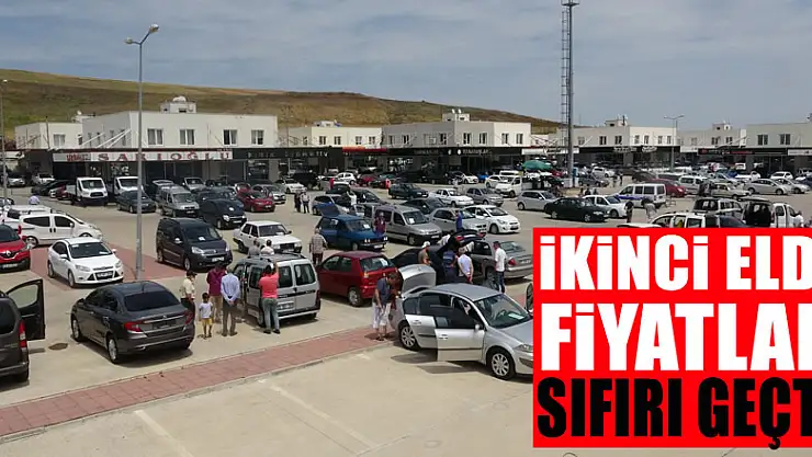 İkinci elde fiyatlar sıfırı geçti