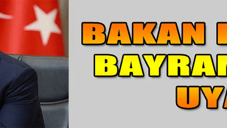 Bakan Koca'dan bayram namazı uyarısı
