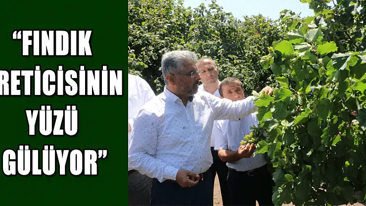 'Fındık Üreticisinin Yüzü Gülüyor'