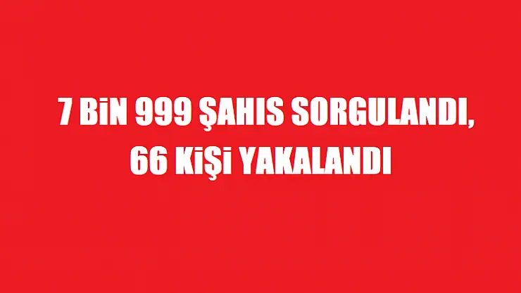 Samsun'da 'Huzur Güven Uygulaması'