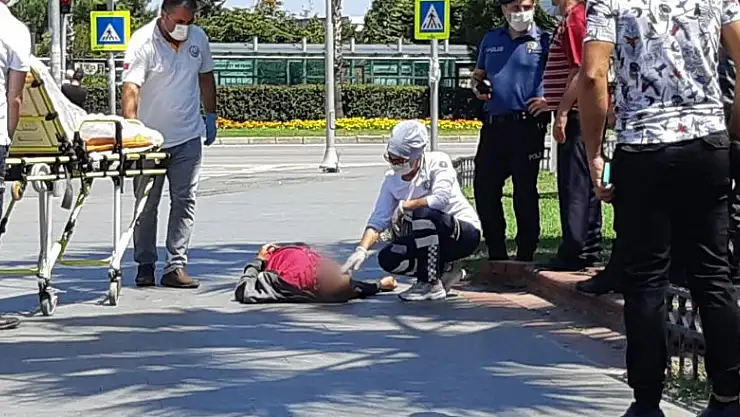 Alkol komasına giren şahıs hastaneye kaldırıldı 