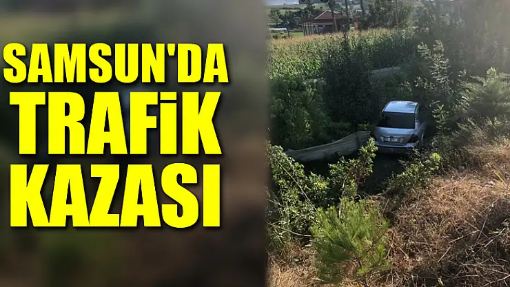 Samsun'da trafik kazası: 5 yaralı