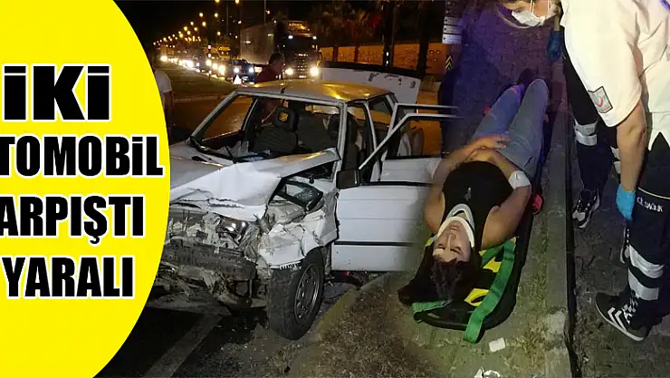 Samsun'da iki otomobil çarpıştı: 7 yaralı