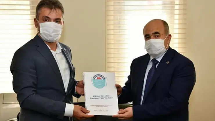 Yıldız'dan Vali Dağlı'ya 'Pandemi Sürecinde Eğitim ve Öğretmenler' raporu   