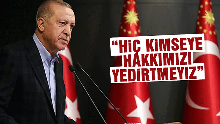 Cumhurbaşkanı Erdoğan'dan önemli açıklamalar