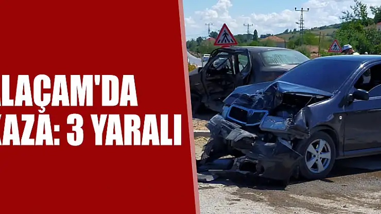 Alaçam'da kaza: 3 yaralı