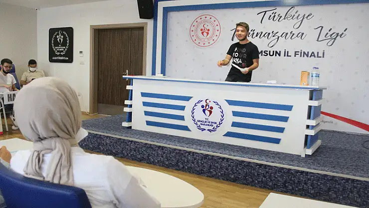 Türkiye Münazara Ligi Samsun İl Finali başladı