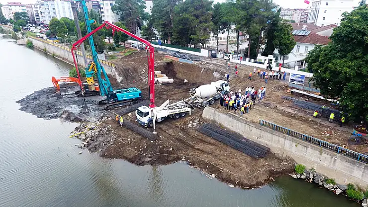 Terme'ye 7 milyon TL'lik köprü