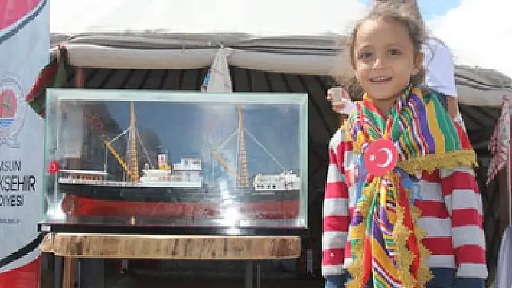 Ahlat Obası'nda Samsun çadırı