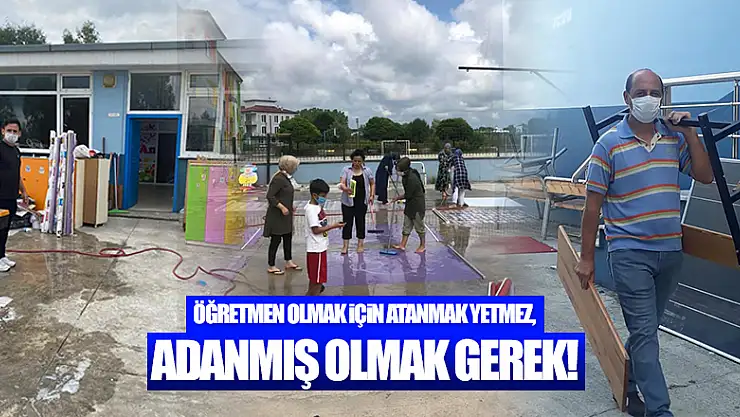 ÖĞRETMEN OLMAK İÇİN ATANMAK YETMEZ, ADANMIŞ OLMAK GEREK!