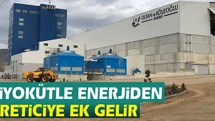 Biyokütle Enerjiden Üreticiye Ek Gelir