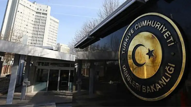 Dışişleri Bakanlığı: 'ABD'nin GKRY kararı eşitliği ve dengeyi yok saymaktadır'