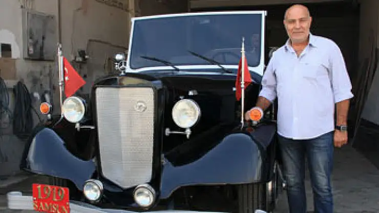 O aracın benzerini yaptı