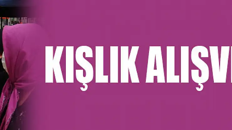 Samsun'da kışlık alışveriş başladı