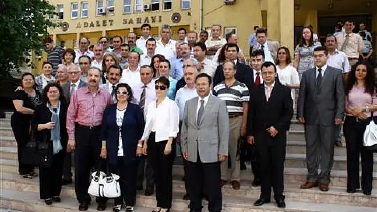 Ağır Ceza Reisi Samsun'a veda etti