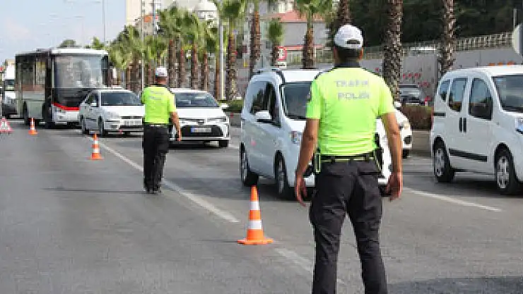 Samsun'da polisten fazla yolcu denetimi