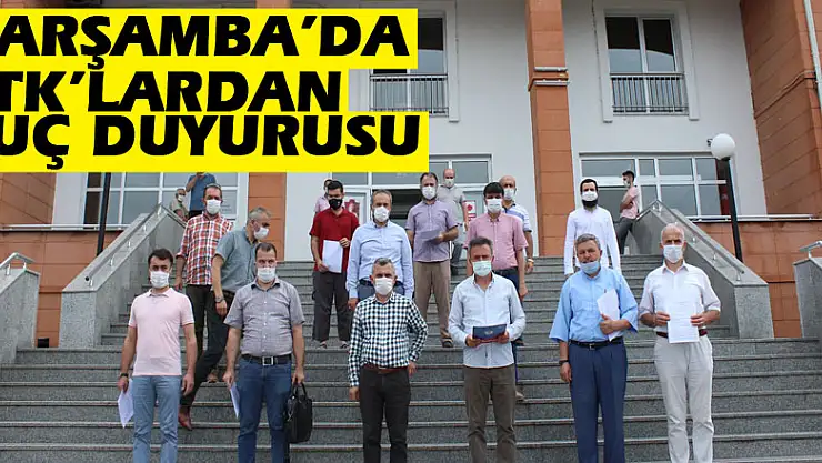 Çarşamba'da STK'lardan Suç Duyurusu