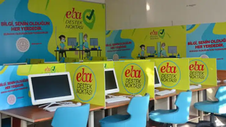 Terme'de 44 ayrı 'EBA destek noktası' faaliyette